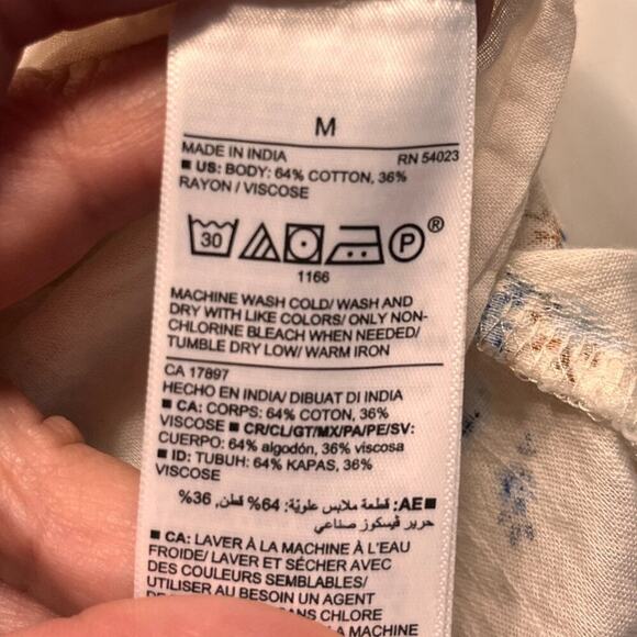 Old Navy Floral Ruffled Mini Dress Sz M - Picture 2 of 11